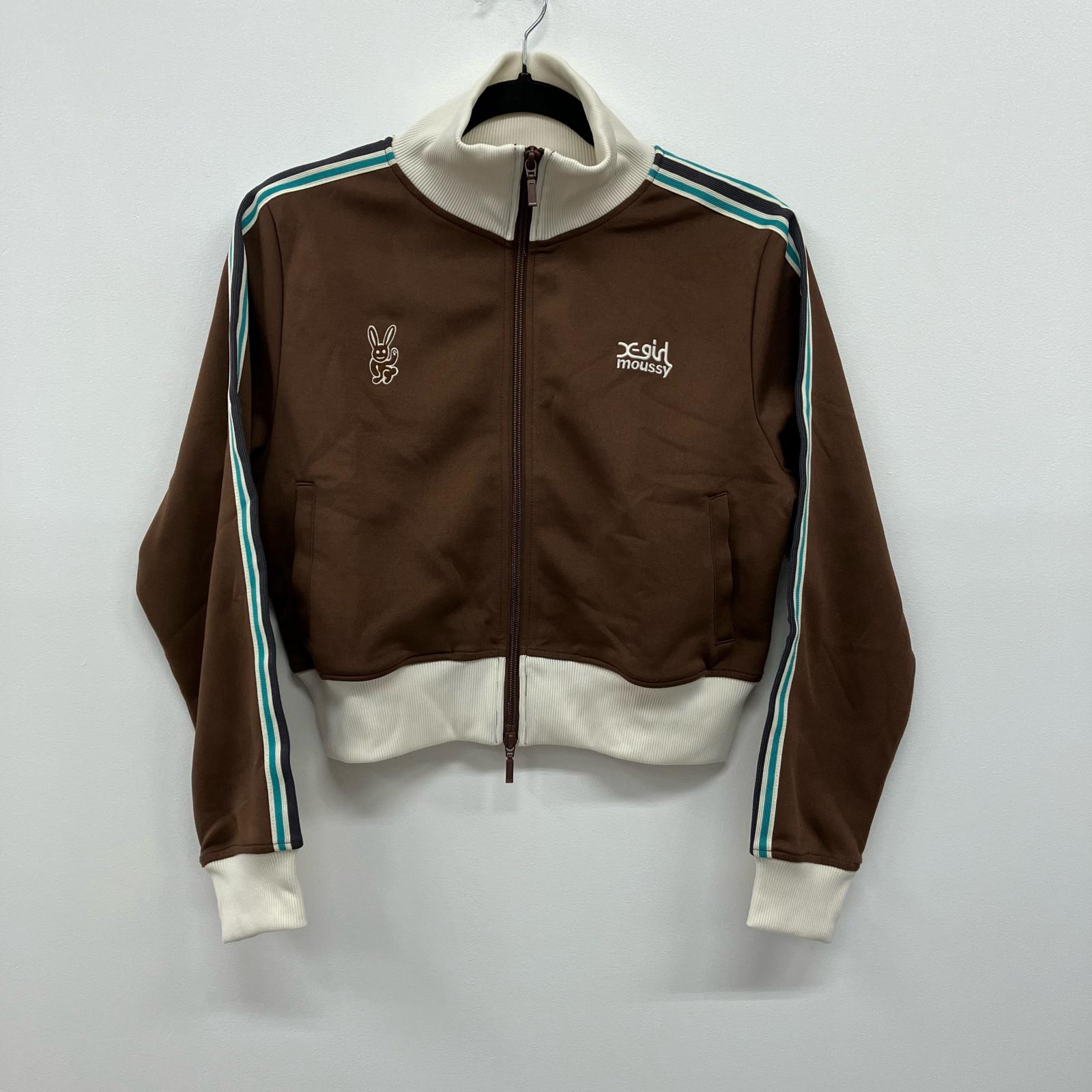 【中古】X-girl | エックスガール X-girl×MOUSSY ジャージ 01GAL01-5290 ブラウン【イオン広店】