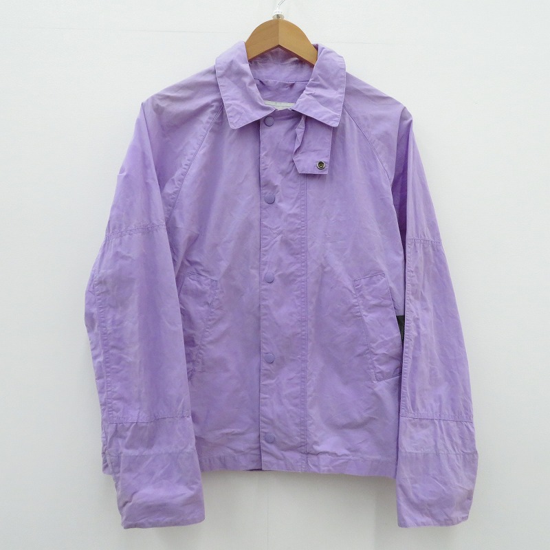 【中古】Barbour | バーブァー Nara Casual Jacket ナイロン上衣 MCA0800PU11 パープル 大きさ：M【瀬戸大橋店】