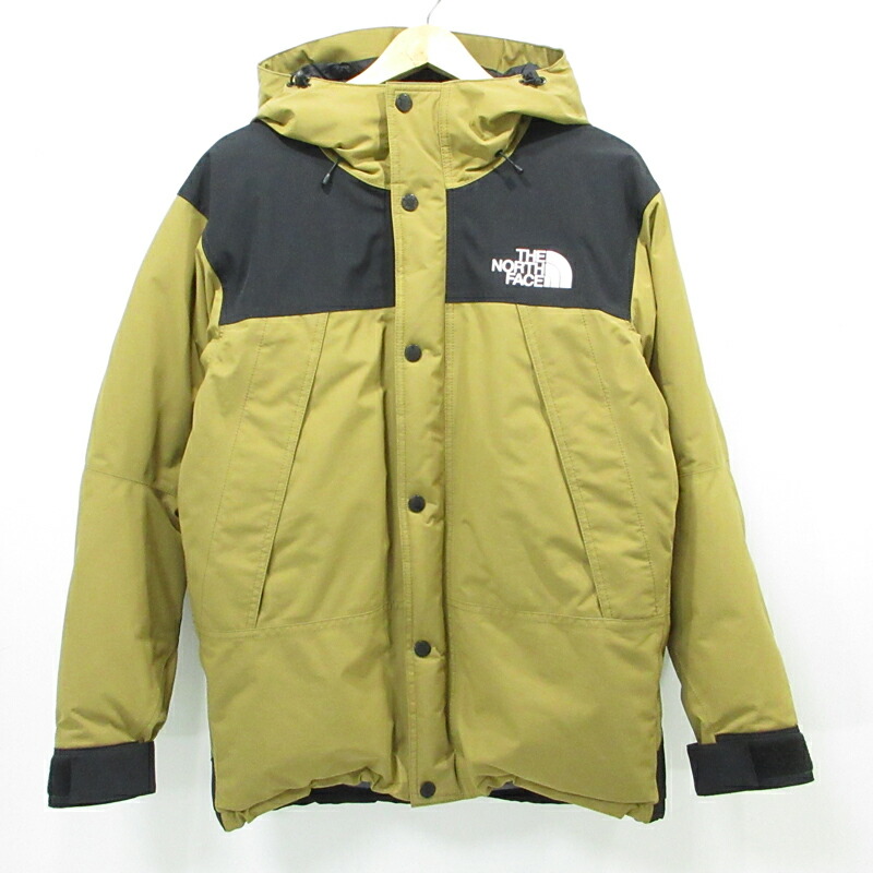 【中古】THE NORTH FACE | ザ・ノースフェイス マウンテンダウンジャケット ND91930 カーキ系 サイズ：M【三重本店】