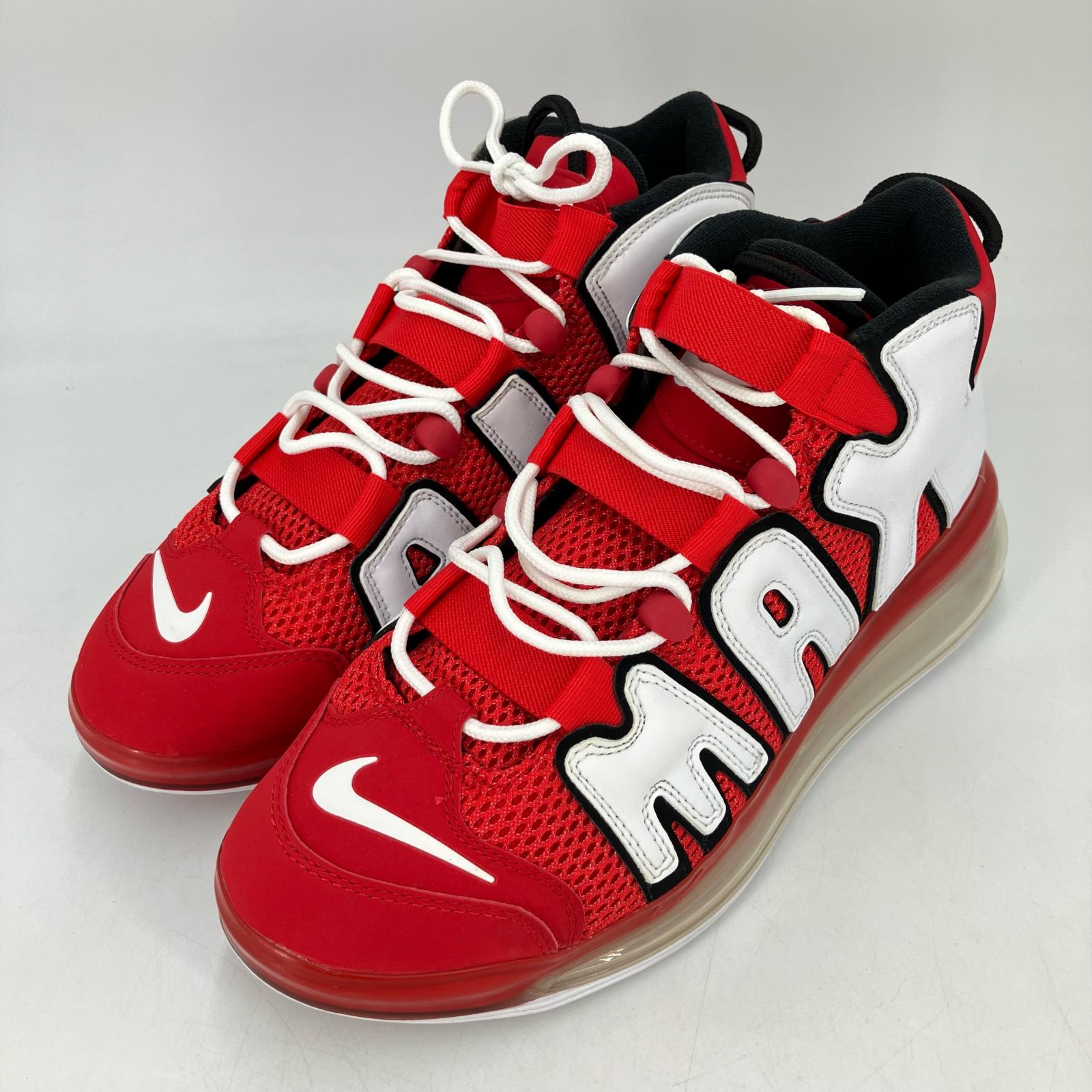 楽天市場】ナイキ NIKE AIR MORE UPTEMPO 720 QS 2 UNIVERSITY RED