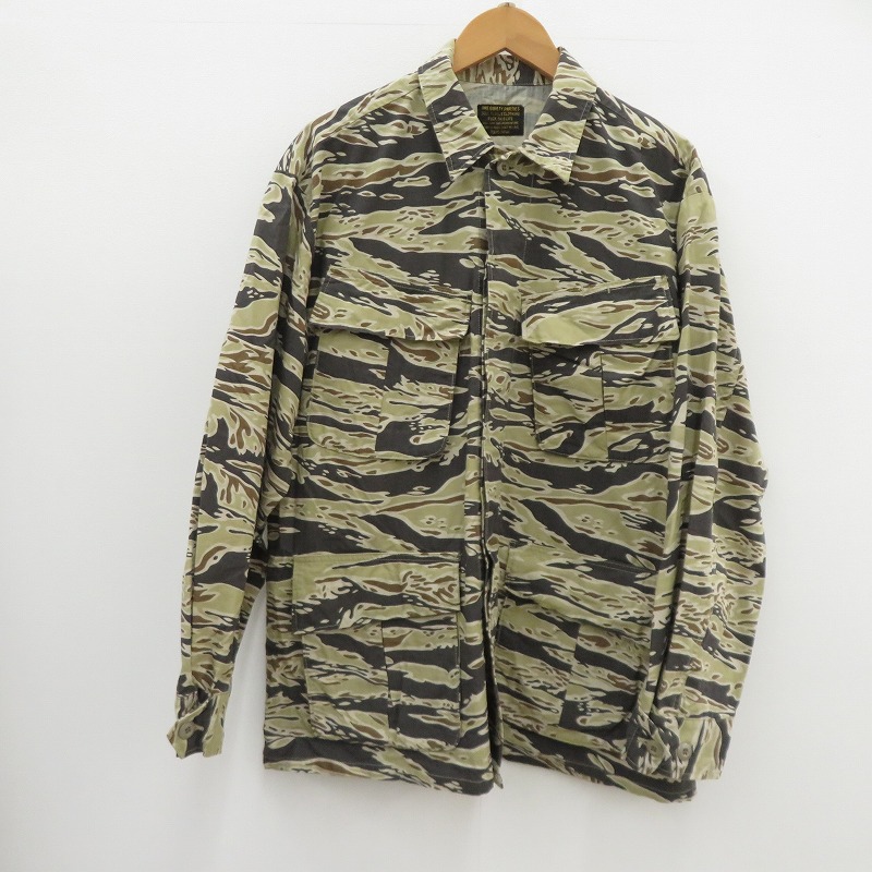 ワコマリア古着タイガーカモシャツジャケットLサイズ ワコマリア古着タイガーカモシャツジャケットLサイズ - メルカリ