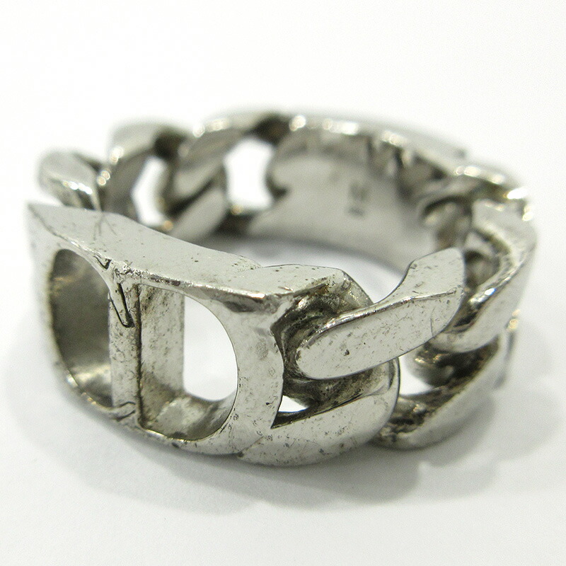 楽天市場】Dior ディオール 【美品】CD ICON チェーンリンク リング