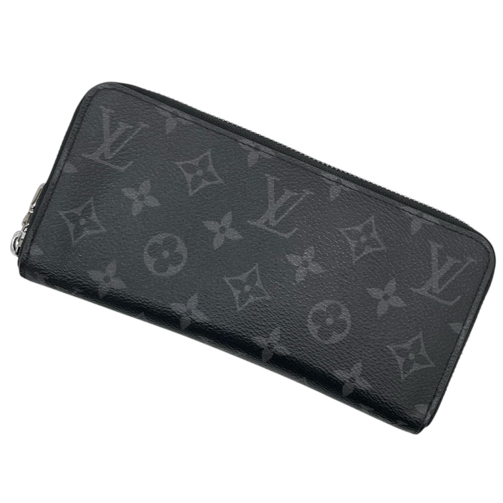 【中古】LOUIS VUITTON | ルイ・ヴィトン ジッピーウォレット ホリゾンタル モノグラム 星食 ラウンドジッパー長札入れ M11611 黒いこと【尾張小牧店】 メンズ財布-バッグ・小物・ブランド雑貨-財布・ケース