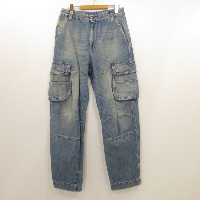【中古】DIESEL | ディーゼル D-FISH-CARGO ズボン下 A1283309J83 ともし火青み 大きさ：26【姫路東店】