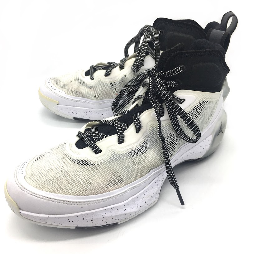 【中古】NIKE | ナイキ AIR JORDAN XXXVII PF スニーカー DV0747-108 ホワイト 28cm【倉吉店】