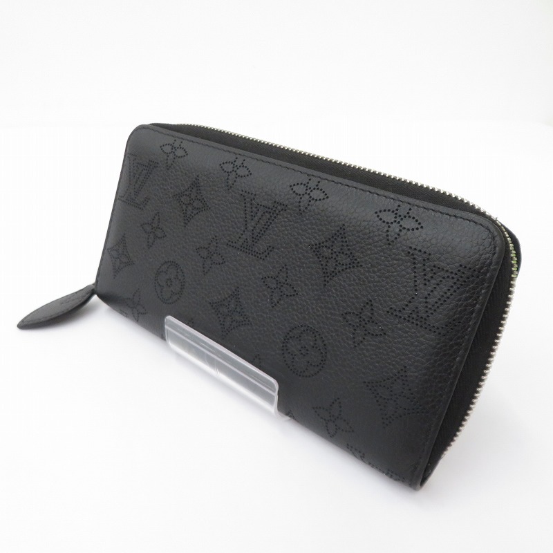 【中古】LOUIS VUITTON | ルイ・ヴィトン マヒナ ジッピー・ウォレット 長金入れ M61867 黒いこと【瀬戸大橋店】