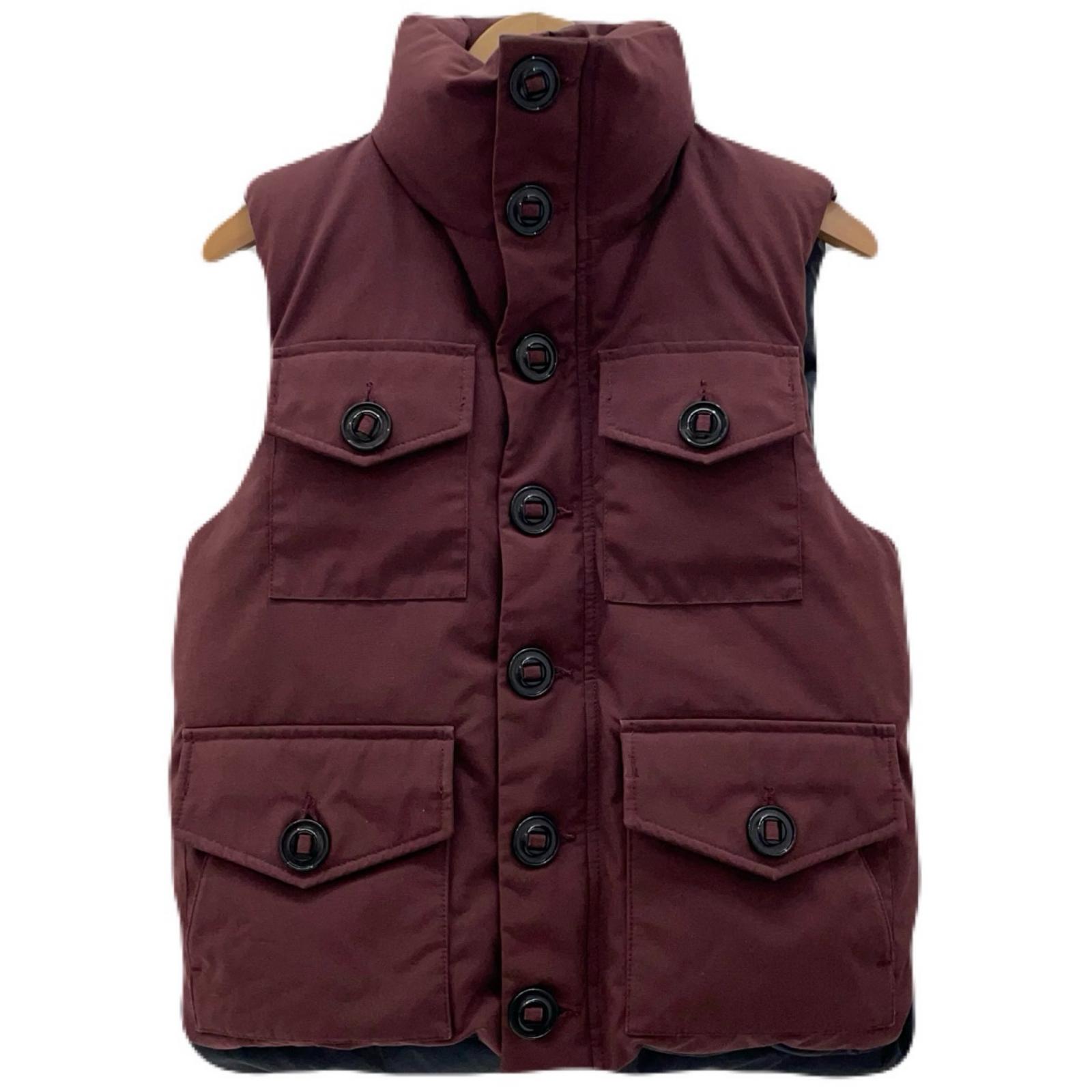 【中古】CANADA GOOSE | カナダグース MONTREL VEST 落ちこむより良い 3434JM 赤銅色 大きさ：XS【尾張小牧店】