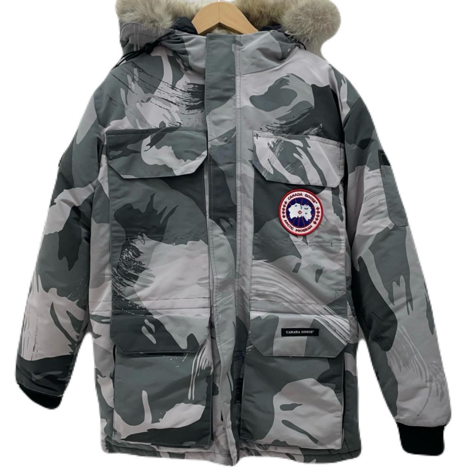 【中古】CANADA GOOSE | カナダグース 合鴨柄落ちこむ上衣 薄墨色 大きさ：M【尾張小牧店】