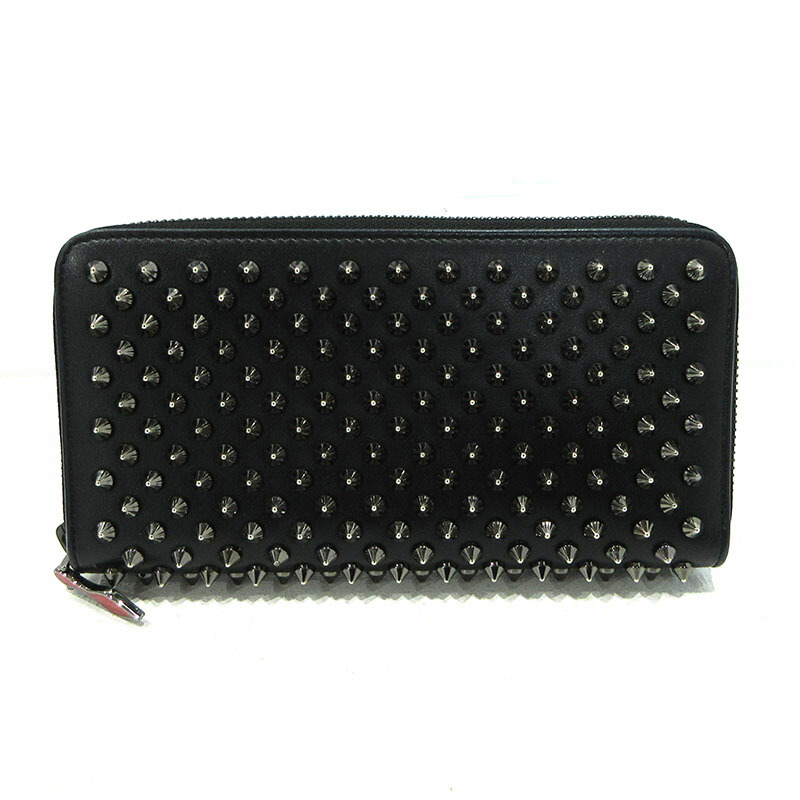 美品　クリスチャンルブタン　長財布 ラウンドファスナー パネトーネ 楽天市場】【中古】 Christian Louboutin （クリスチャンルブタン） 長