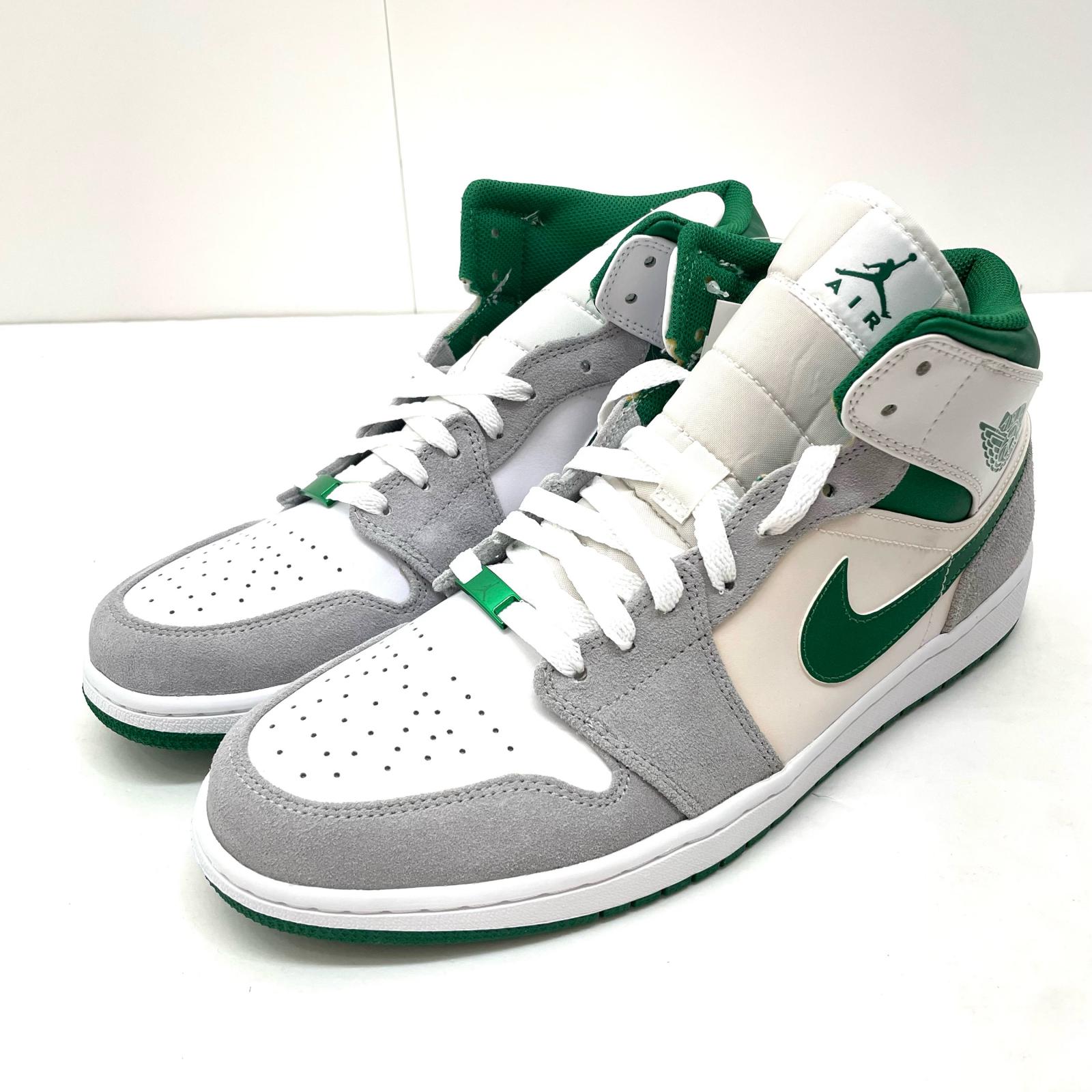 【中古】NIKE | ナイキ Air Jordan 1 Mid スニーカー  緑であること 大きさ:30.0珊【尾張小牧店】【専】