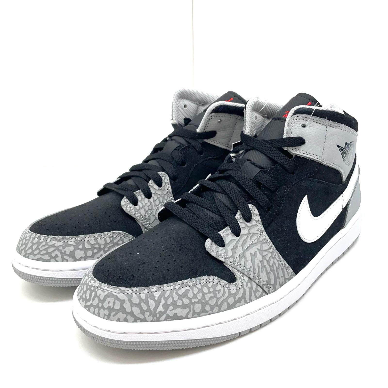 【中古】NIKE | ナイキ Air Jordan 1 Mid スニーカー  グレー サイズ：30.0【尾張小牧店】【専】
