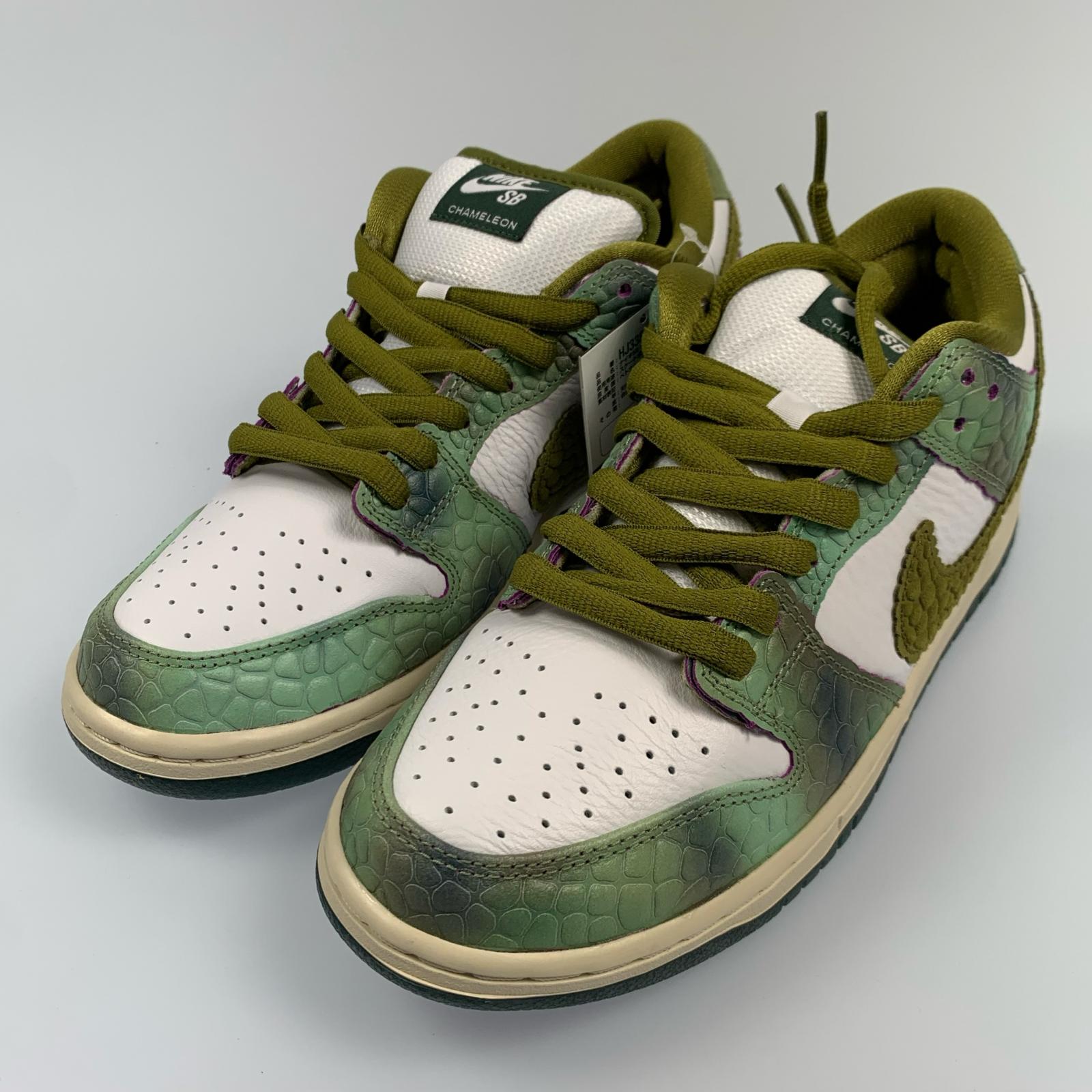 【中古】NIKE | ナイキ ×ALEXIS SABLONE SB DUNK LOW OIL GREEN スニーカー HJ3386-300 2024S/S サイズ:27.0cm グリーン【姫路東店】