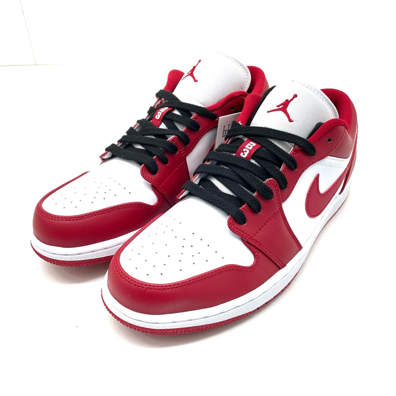【中古】NIKE | ナイキ Air Jordan 1 Low スニーカー  Gym Red/White 赤いこと 大きさ:28.0珊【尾張小牧店】