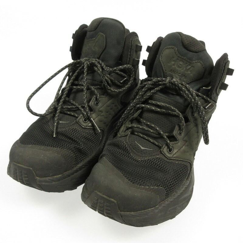 【中古】HOKA ONEONE | ホカオネオネ ANACAPA 2 MID GTX スニーカー 1141633 ブラック 27cm【姫路東店】