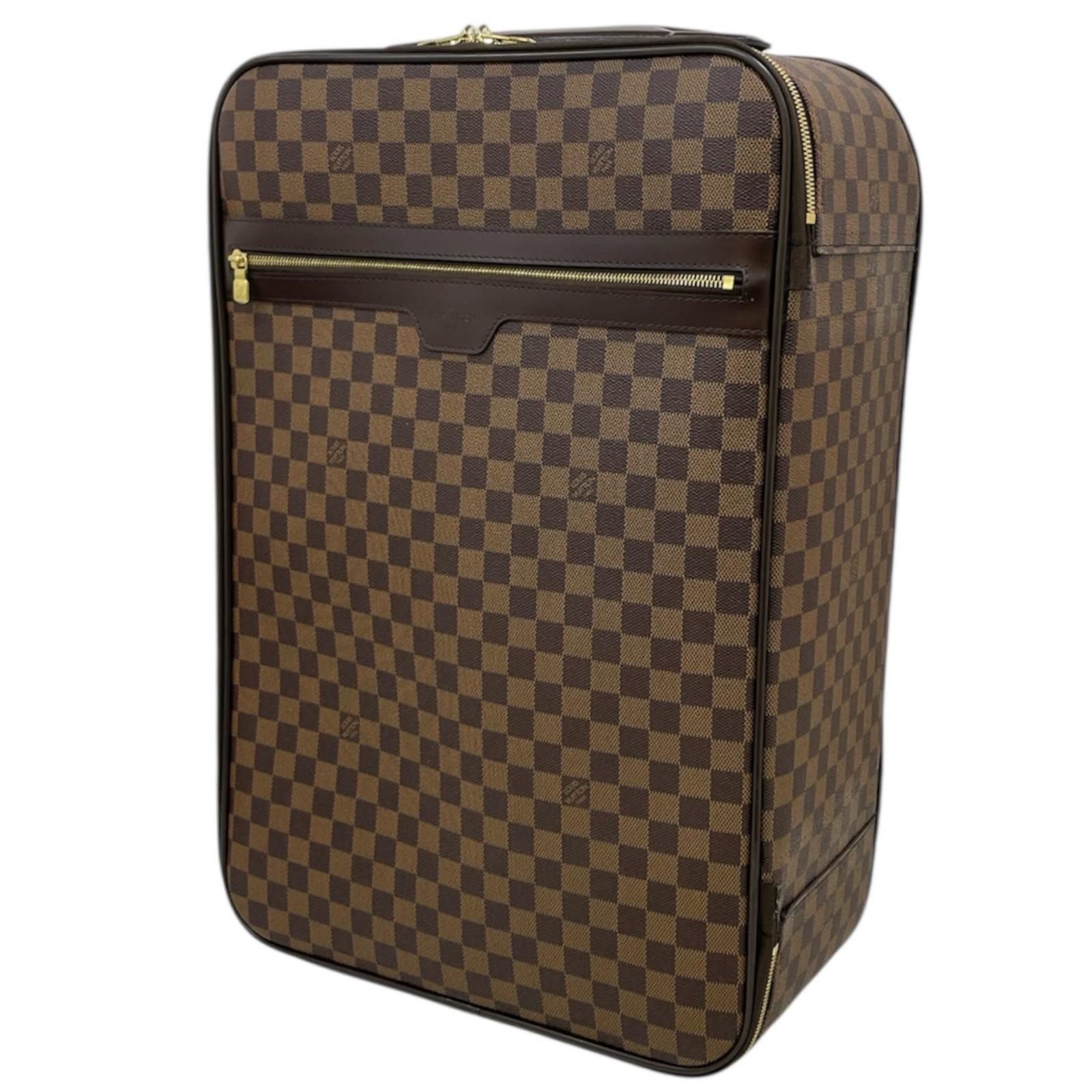 【中古】LOUIS VUITTON | ルイ・ヴィトン ぺ屁っ放り 55 ダミエ 旅行バッグ キャリーバッグ N23294 赤銅色【尾張小牧店】
