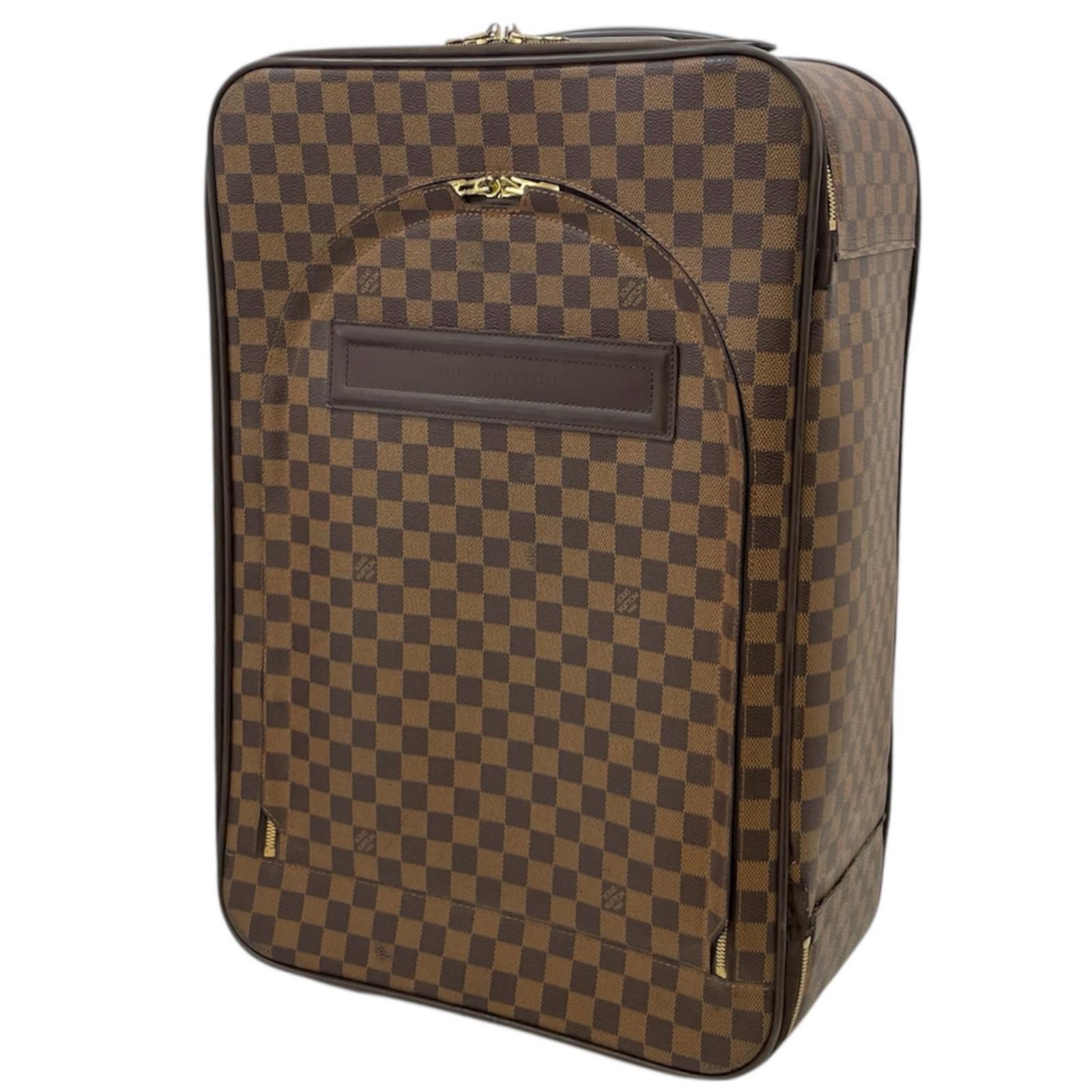 【中古】LOUIS VUITTON | ルイ・ヴィトン ぺ屁っ放り55 ダミエ 旅行バッグ キャリーバッグ N23294 赤銅色【尾張小牧店】