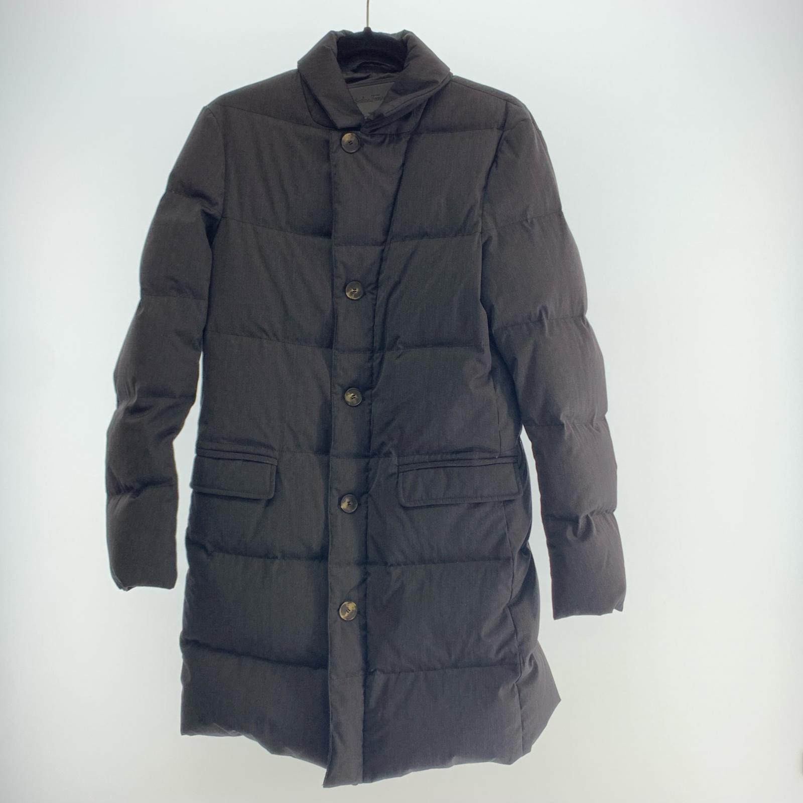 楽天市場】【緑屋質屋】フェラガモ ダウンジャケット #40 ブラック