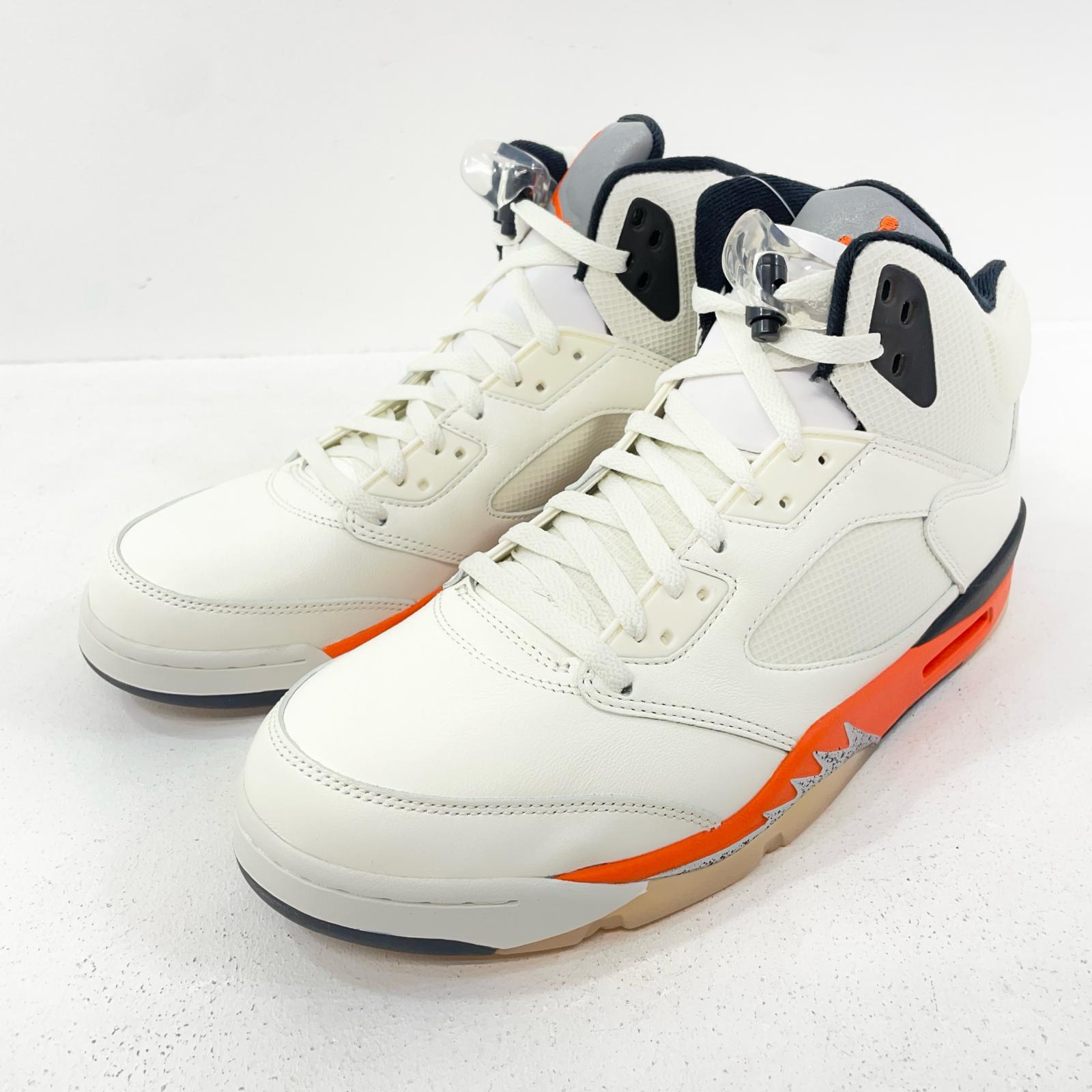 【中古】NIKE | ナイキ Air Jordan 5 スニーカー DC1060-100 白いこと 30.0珊【尾張小牧店】【専】
