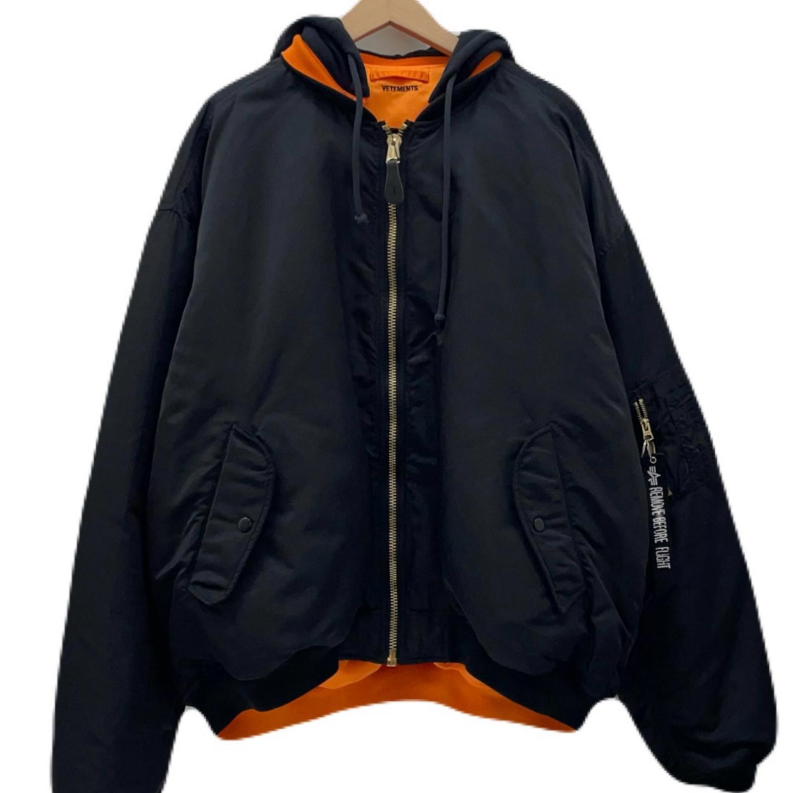楽天市場】VETEMENTS 18ss ALPHA BOMBER MA-1 JACKET MSS18JA44 M