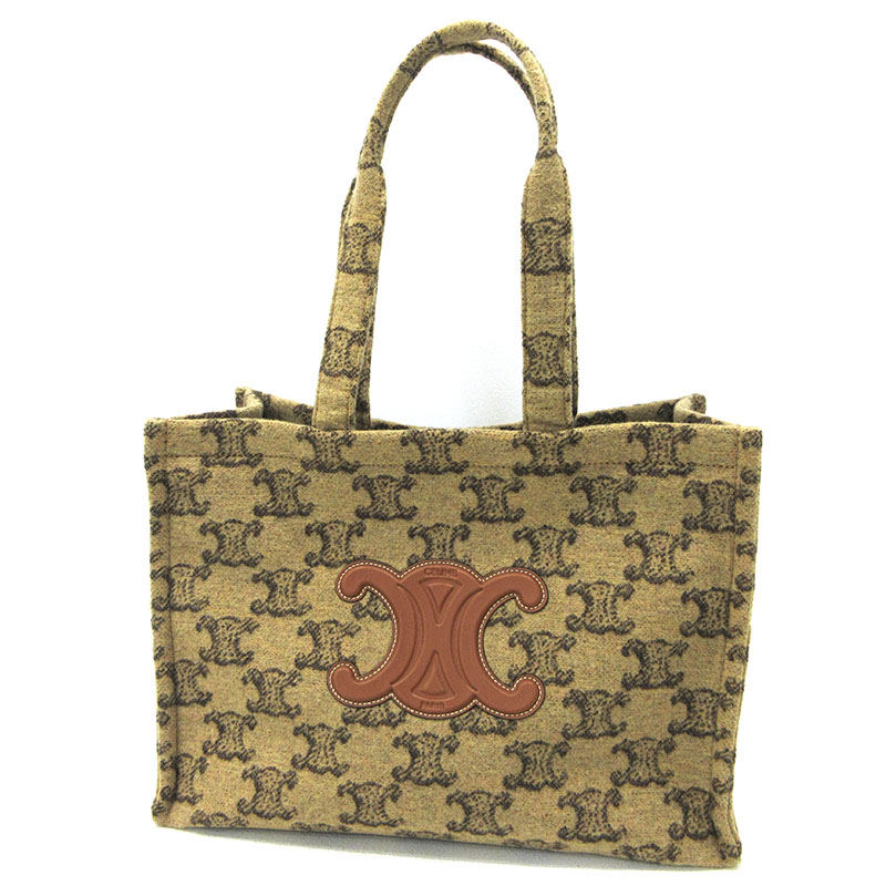 楽天市場】【中古】CELINE | セリーヌ マカダム デニム トートバッグ