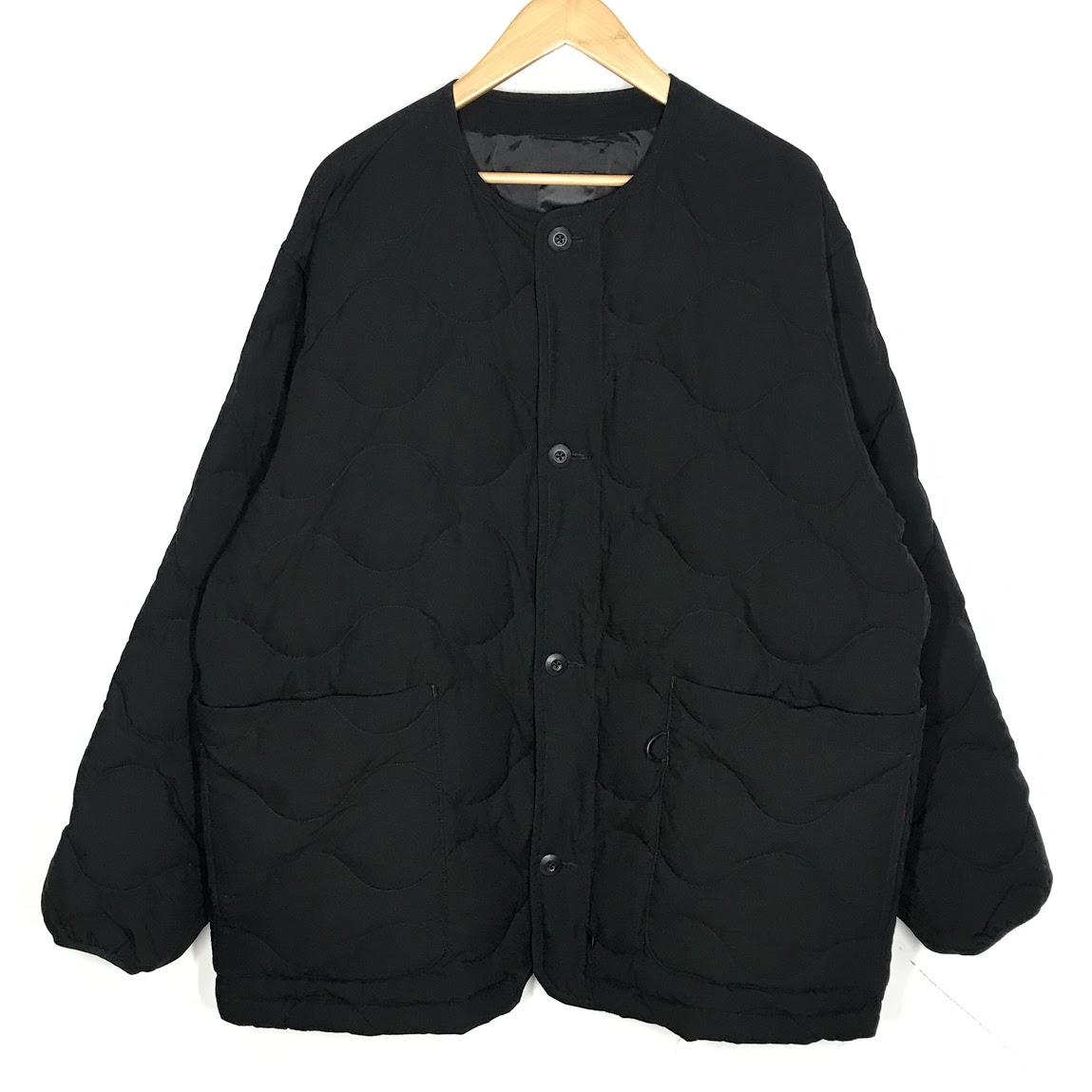 【中古】DAIWA PIER39 | ダイワピア TECH QUILT DOWN LINER CARDIGAN ダウンジャケット BJ-26022W ブラック サイズ：L【倉吉店】