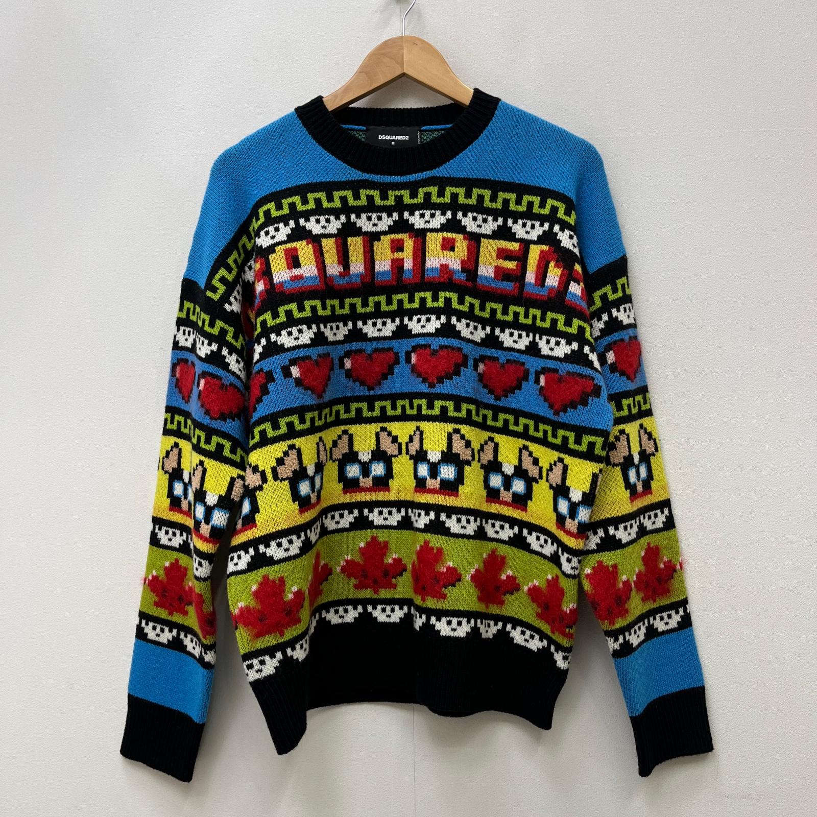 【中古】DSQUARED2 | ディースクエアード 国内置き目品 編み物 S74HA1348 S18316 大きさ：M【加古川店】