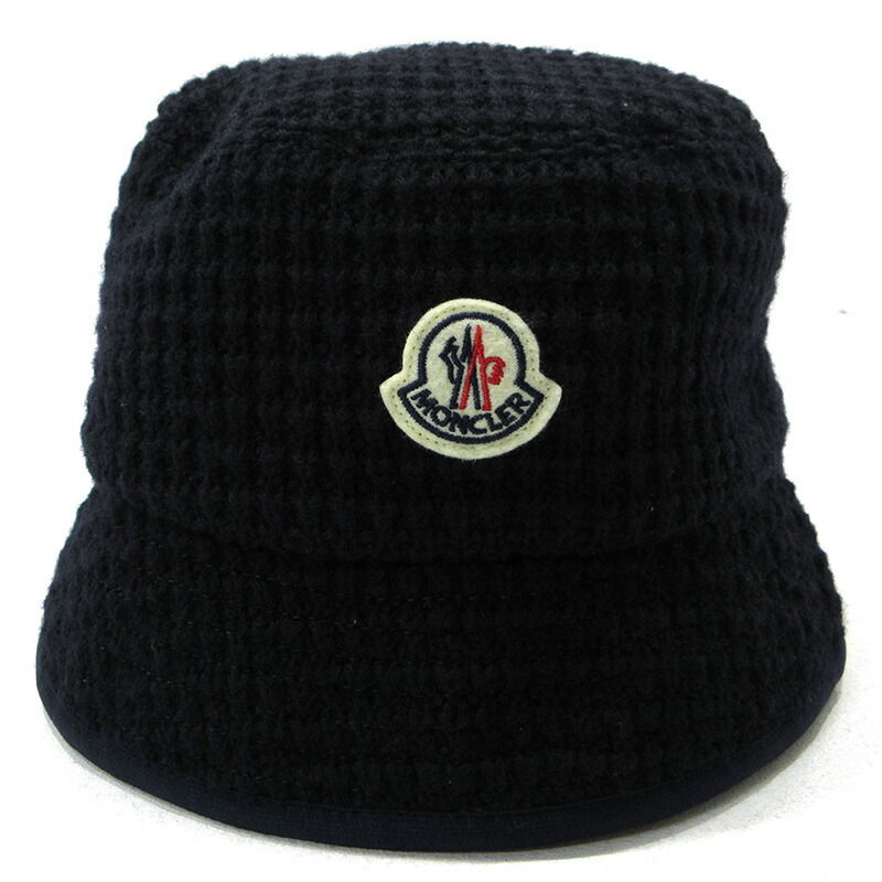 【中古】MONCLER | モンク軌跡 リバーシブルバケットハット A9CO-24-3403 米国海軍 大きさ：M【三重中央局】