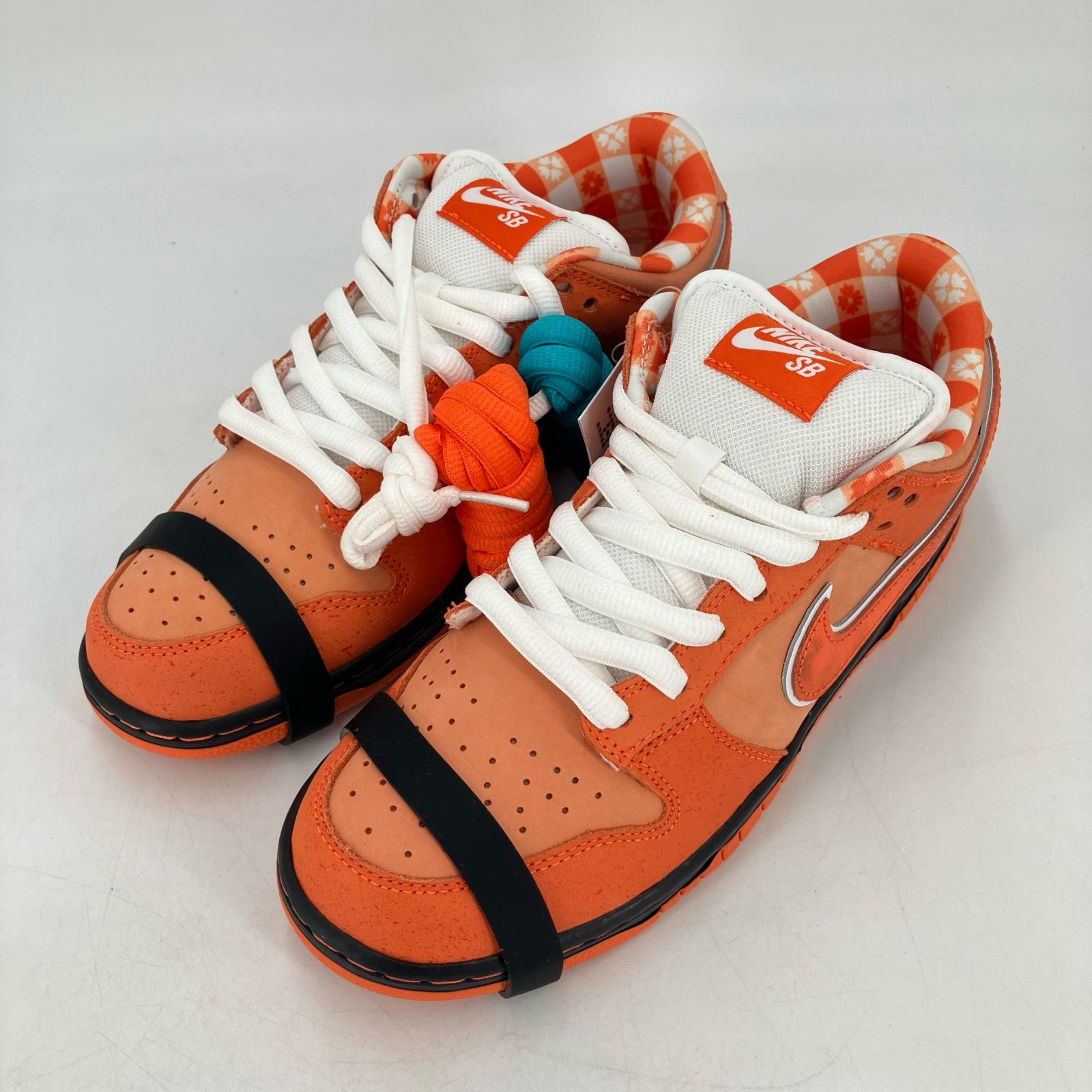 【中古】NIKE SB | ナイキエスビー Concepts × Nike SB Dunk Low SP スニーカー FD8776-800 オレンジ色 26珊【イオン広店】