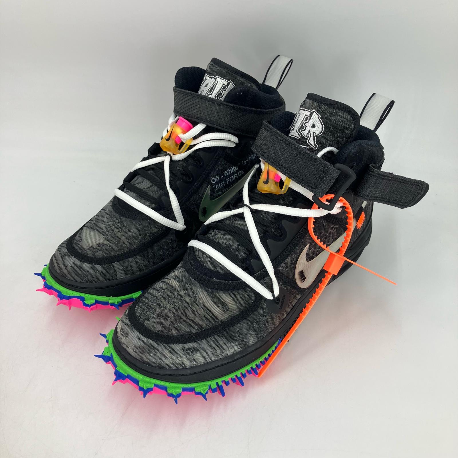 楽天市場】NIKE OFF-WHITE AIR FORCE 1 MID SP 26cm 2022 DO6290-001