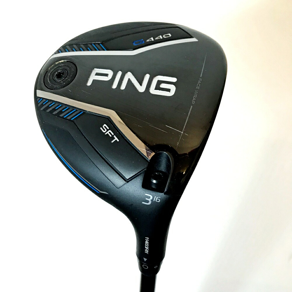 【中古】 PING | ピン G440 SFT 3W 16° 2025 TOUR 2.0 BLACK 65S FLEX S ヘッドカバー付 約43インチ【加古川店】 32,500円