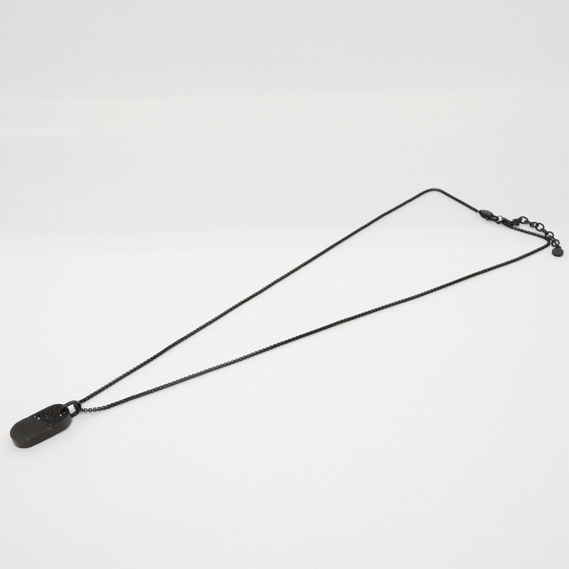 【中古】Emporio Armani | エンポリオ・アルマーニ 頸飾り EGS3138001 黒いこと【瀬戸大橋店】