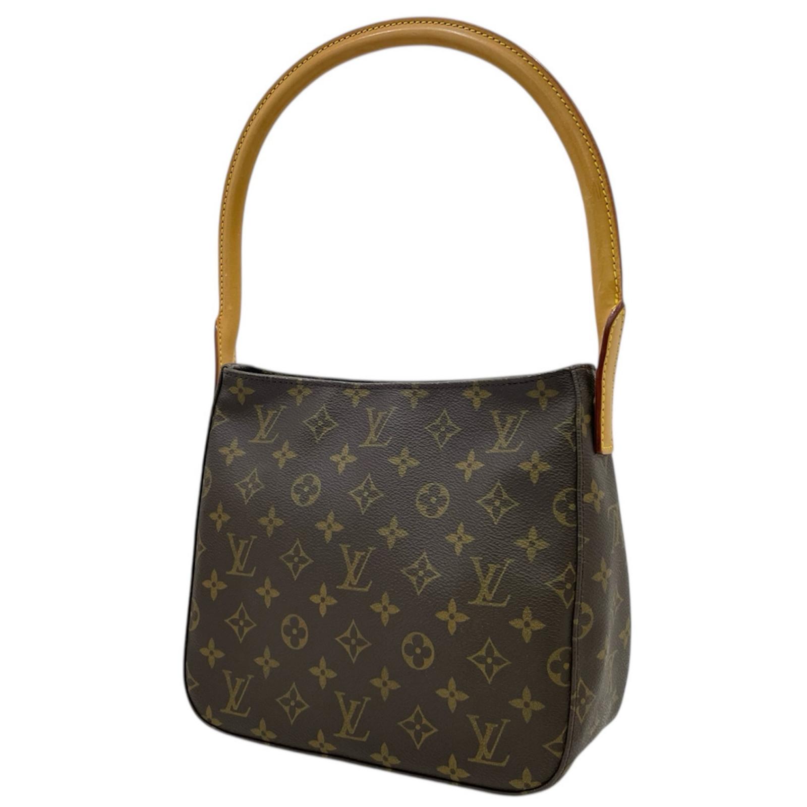 【中古】LOUIS VUITTON | ルイ・ヴィトン ルーピングMM モノグラム ハンドバッグ ショルダーバッグ M51146 ブラウン【尾張小牧店】|お宝市番館