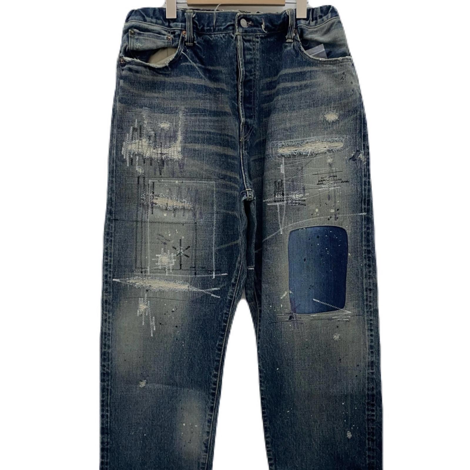 【中古】SAPEur | サプール 5550XX REBOOT DENIM PANTS ジーンズズボン下 青色 大きさ：XL【尾張小牧店】