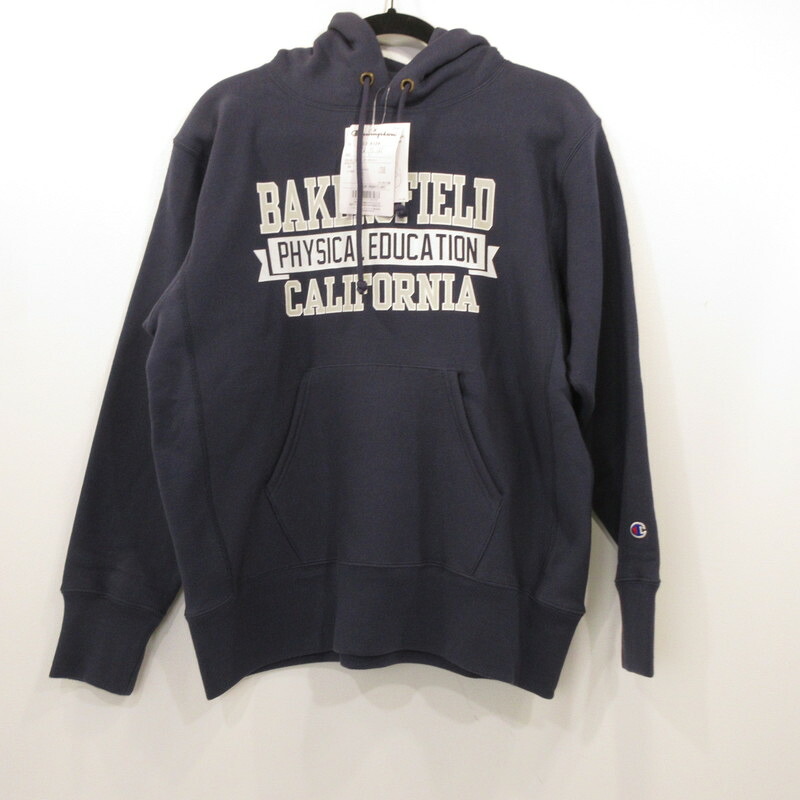 【中古】Champion | チャンピオン REVERSE WEAVE パーカー C3-A124 ネイビー サイズ：L【姫路東店】｜お宝市番館