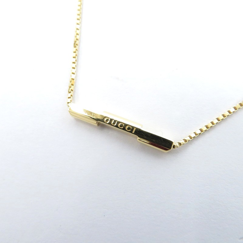 【中古】GUCCI | グッチ Gucci Link to Love 首飾り 662108 ゴールド【瀬戸大橋店】