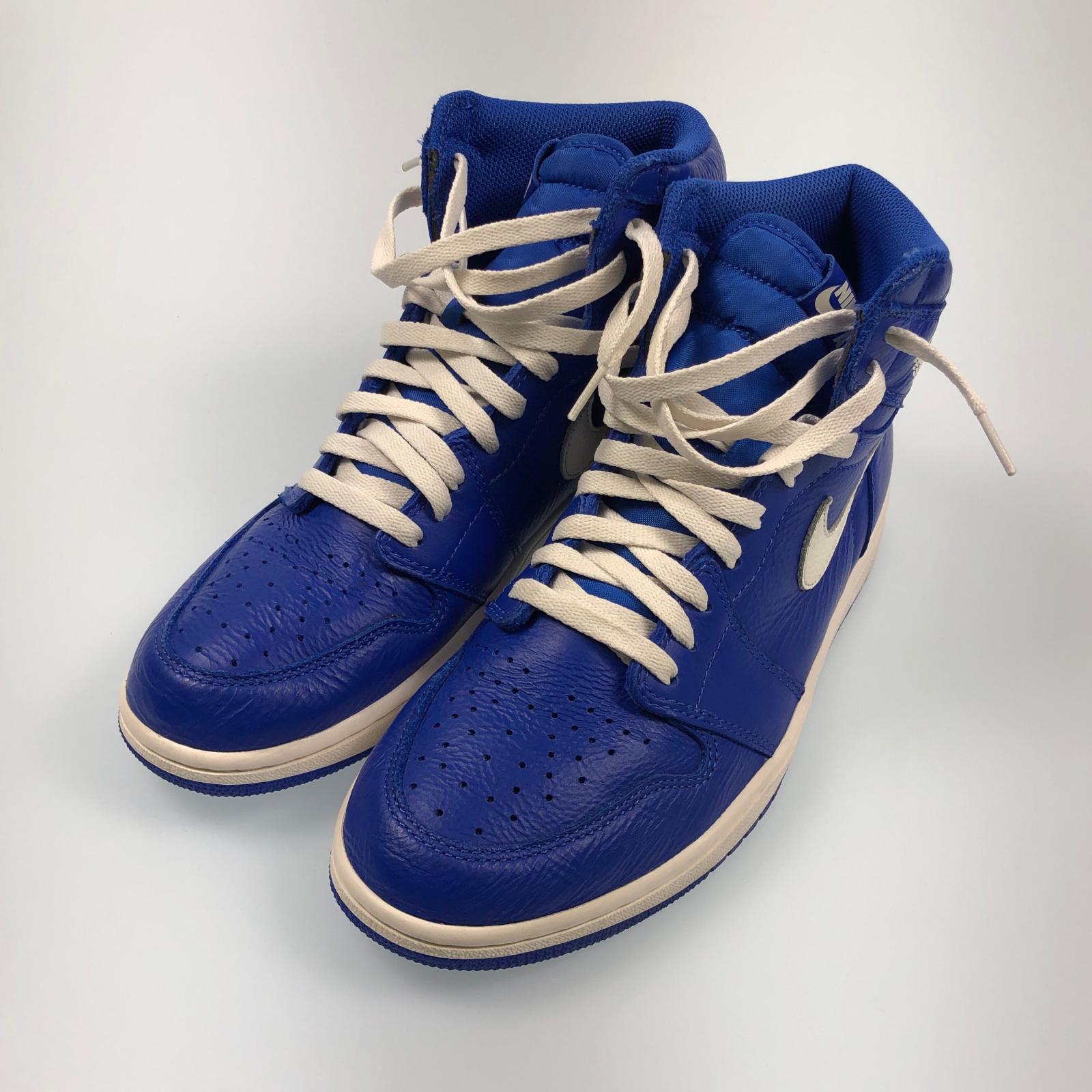 【中古】NIKE | ナイキ AIR JORDAN 1 RETRO HIGH OG スニーカー 555088-401 2018S/S サイズ:27.5cm ブルー【姫路東店】
