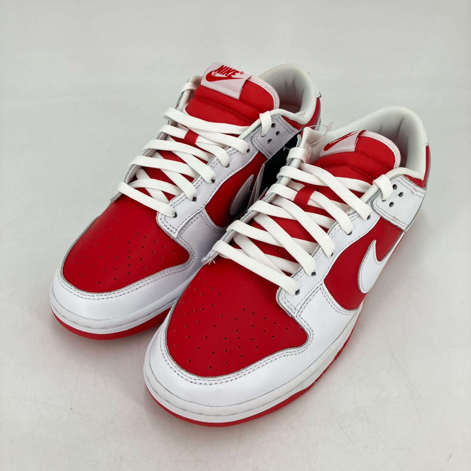 【中古】NIKE | ナイキ Dunk Low Retro スニーカー DD1391-600 赤いこと 28珊【イオン広店】
