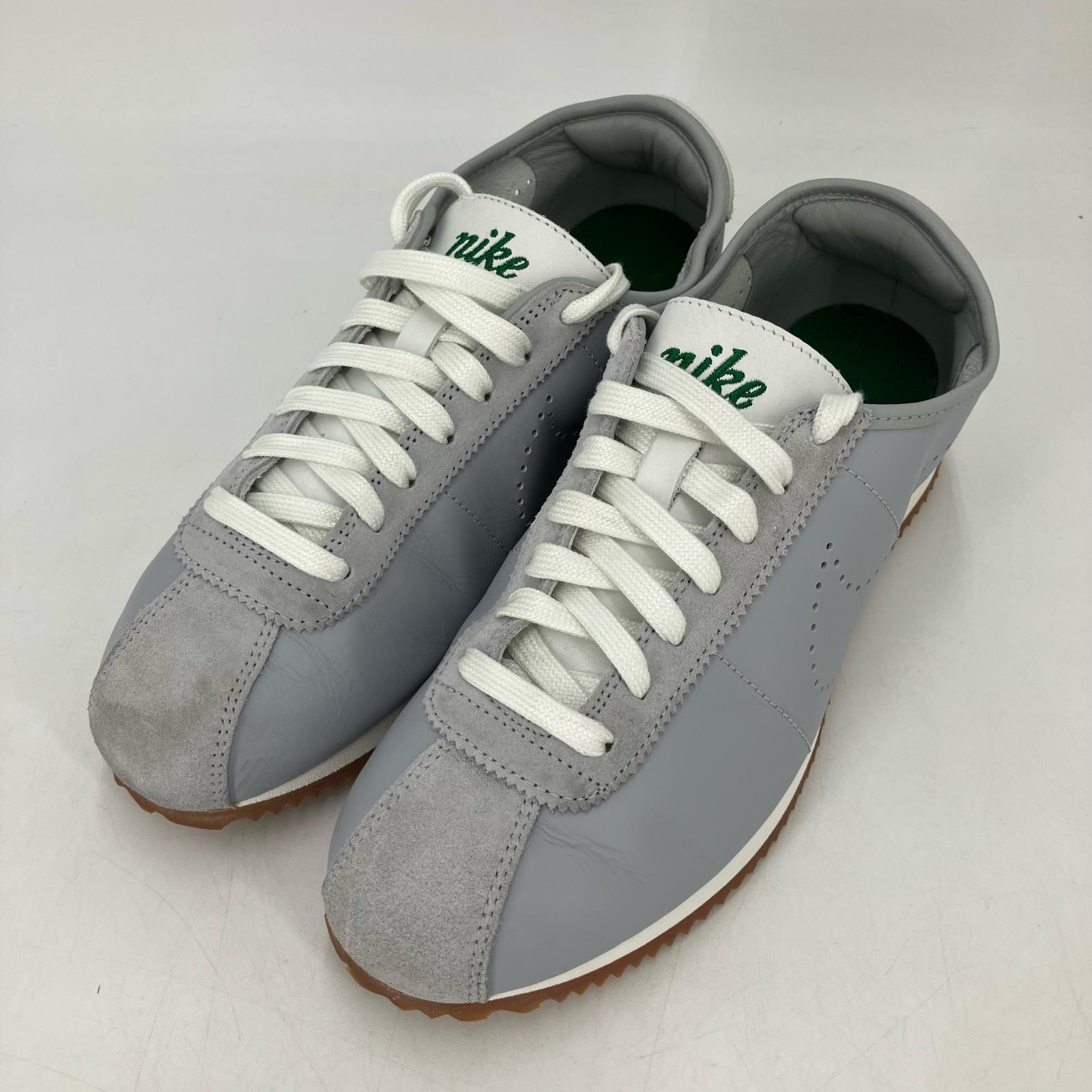 【中古】NIKE | ナイキ Cortez Leather Women's Shoes スニーカー HQ1841-001 グレー 25.5cm【イオン広店】