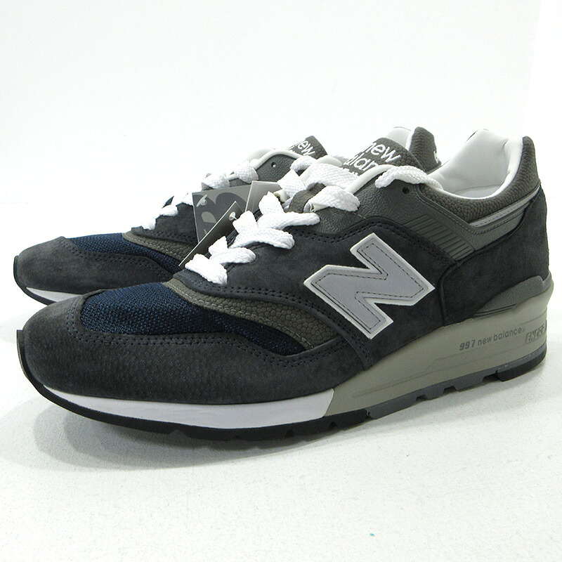 【中古】NEW BALANCE | ニュー平衡にする 997 Made インチ USA スニーカー U997NY 米国海軍 大きさ：28.0珊【三重中央局】