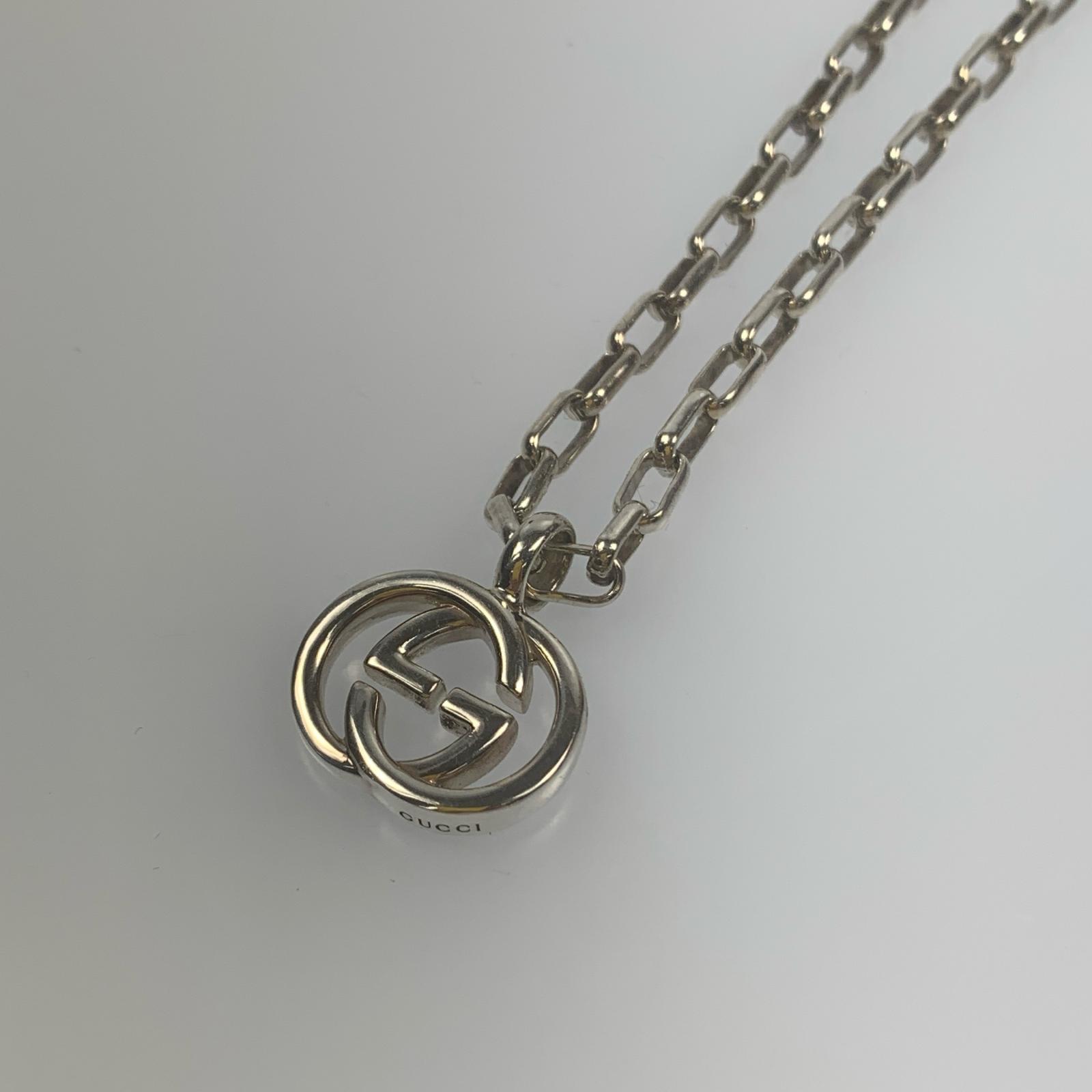 【中古】GUCCI | グッチ ダブルG ネックレス 295710【姫路東店】