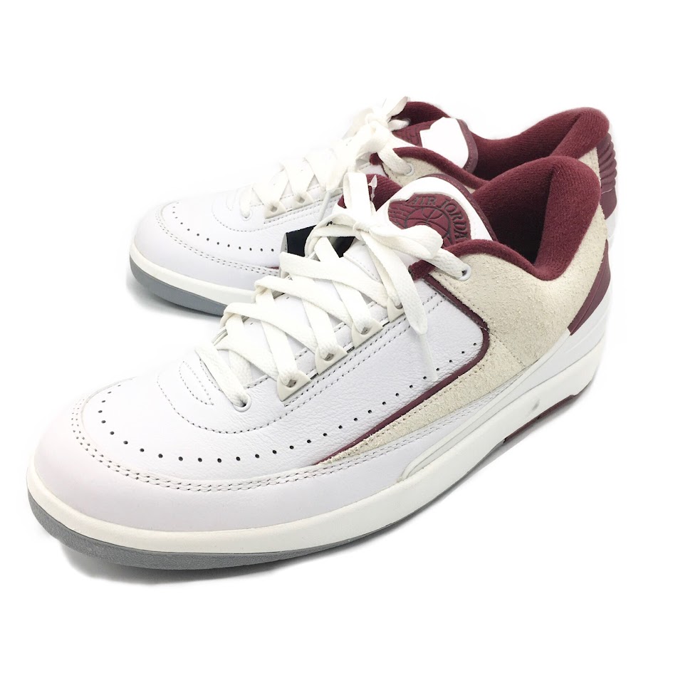 【中古】NIKE | ナイキ AIR JORDAN 2 LOW CHERRYWOOD スニーカー DV9956-103 ボルドー/バーガンディー 28.5cm【倉吉店】