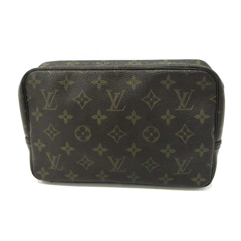 【中古】LOUIS VUITTON | ルイ・ヴィトン モノグラム トゥルーストワレット セカンドバッグ ポーチ M47524 ブラウン【三重本店】