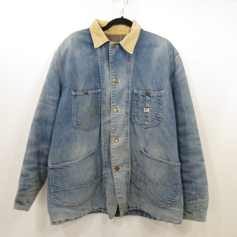 楽天市場】80年代 リー Lee 91-J バッドダイ デニムカバーオール USA製