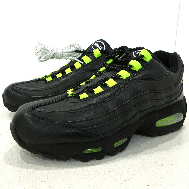 【中古】NIKE | ナイキ Air Max 95 OG Big Bubble Black and Volt スニーカー IM8063-010 黒いこと 大きさ：26.5珊【三重中央局】