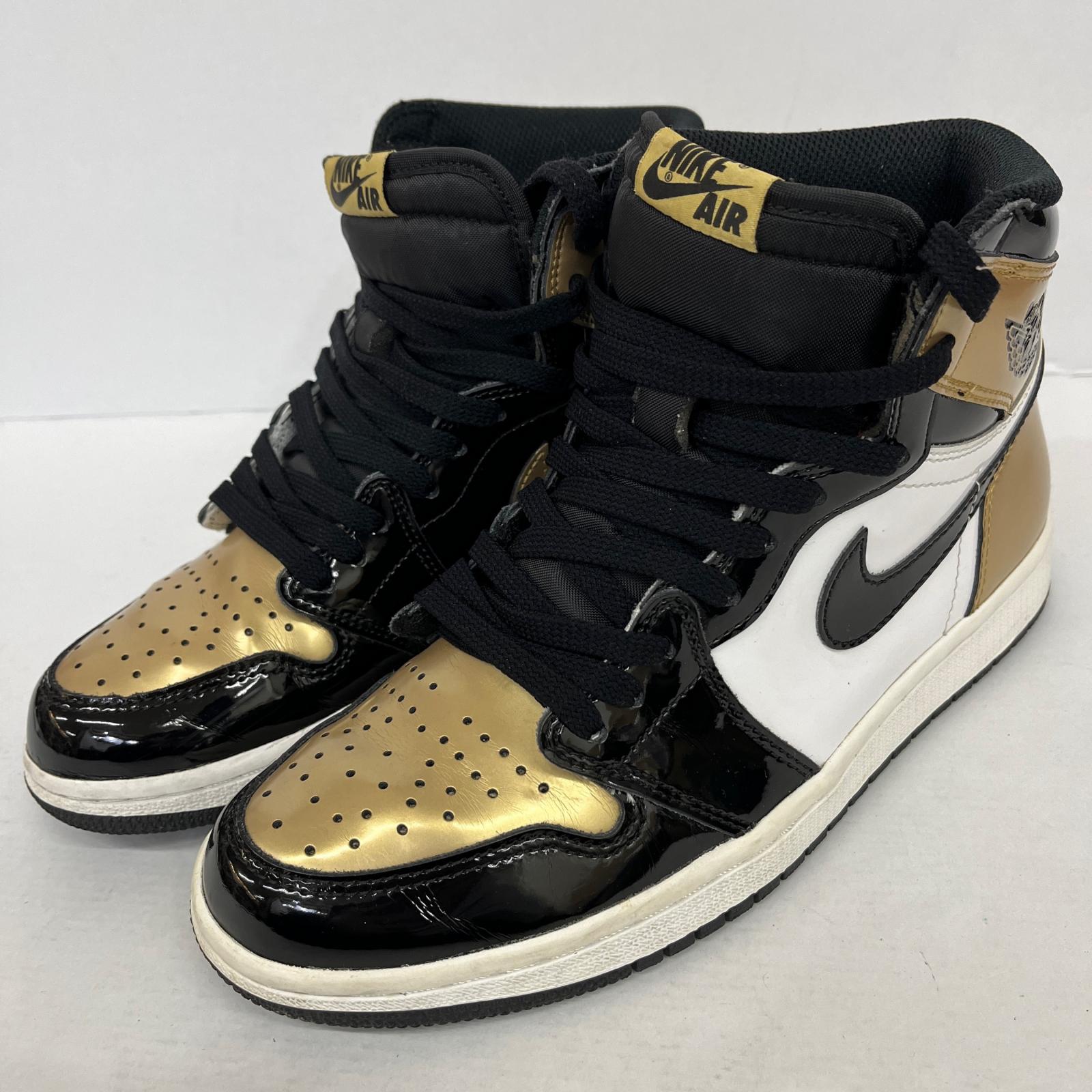 【中古】NIKE | ナイキ Jordan 1 Retro High OG NRG スニーカー 861428-007 ゴールド 25糎【加古川店】
