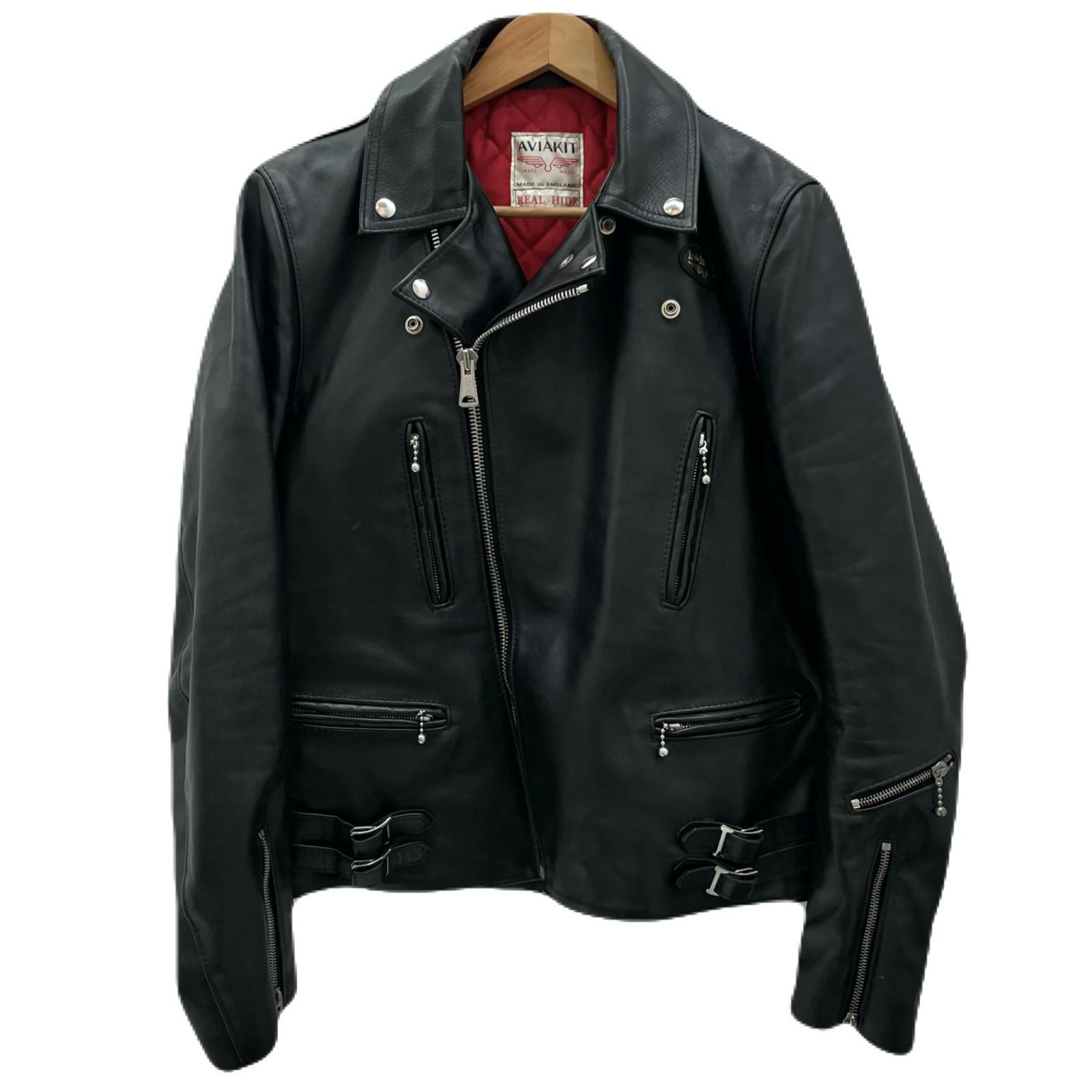 Lewis Leathers Aviakit ブラックレザー 楽天市場】Lewis Leathers AVIAKIT ルイスレザー エイヴィアキット