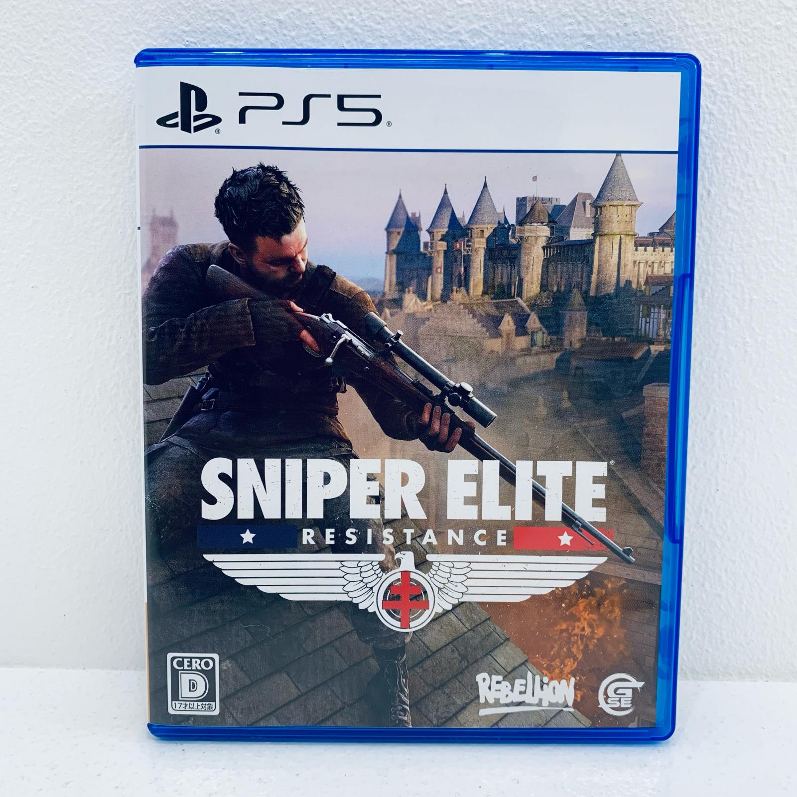 【中古】 ゲームソフト SNIPER ELITE：Resistance プレイステーション5 シューティング ELJM-30617【飾磨店】【代金引換不可・日時指定不可】【ネコポス発送】