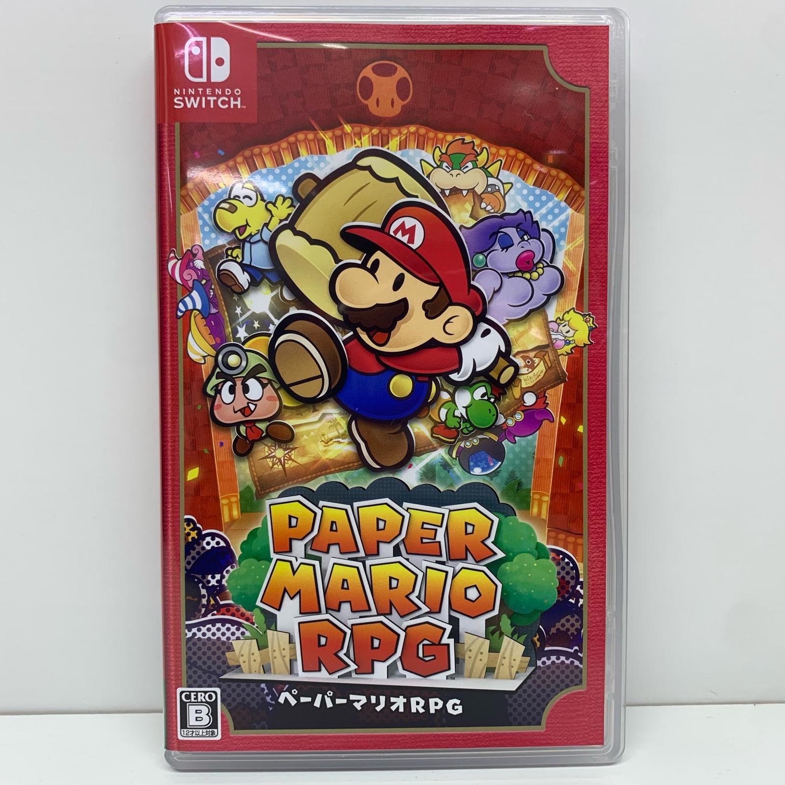 楽天市場】○【中古】 ペーパーマリオRPG Switch 【CERO B (12才以上