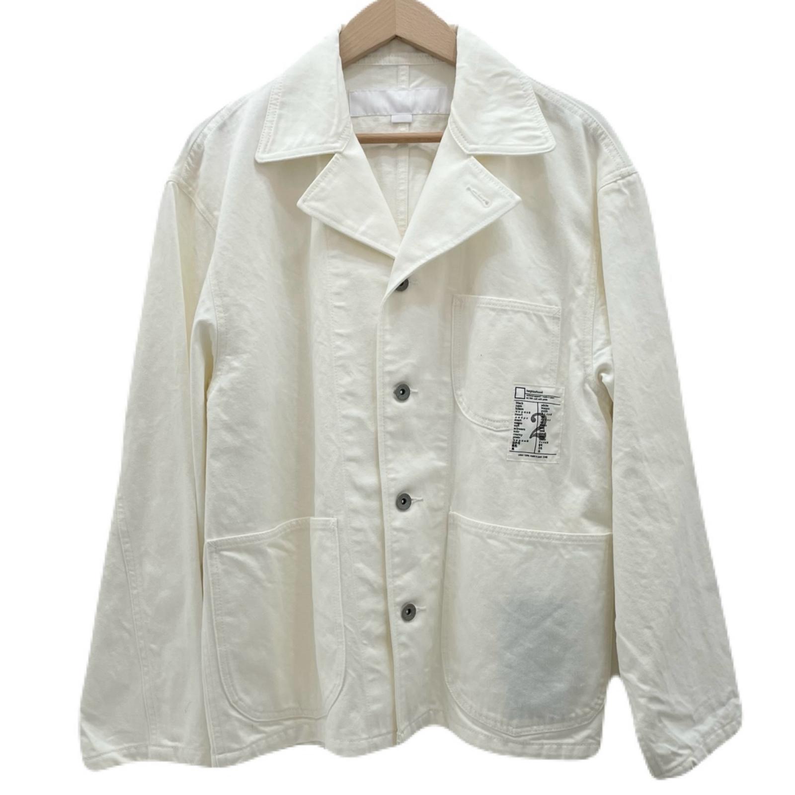 【中古】NEIGHBORHOOD | ネイバーフッド BW . COVERALL JACKET カバーオールジャケット 242AQNH-JKM06 ホワイト サイズ：2【尾張小牧店】 17,608円