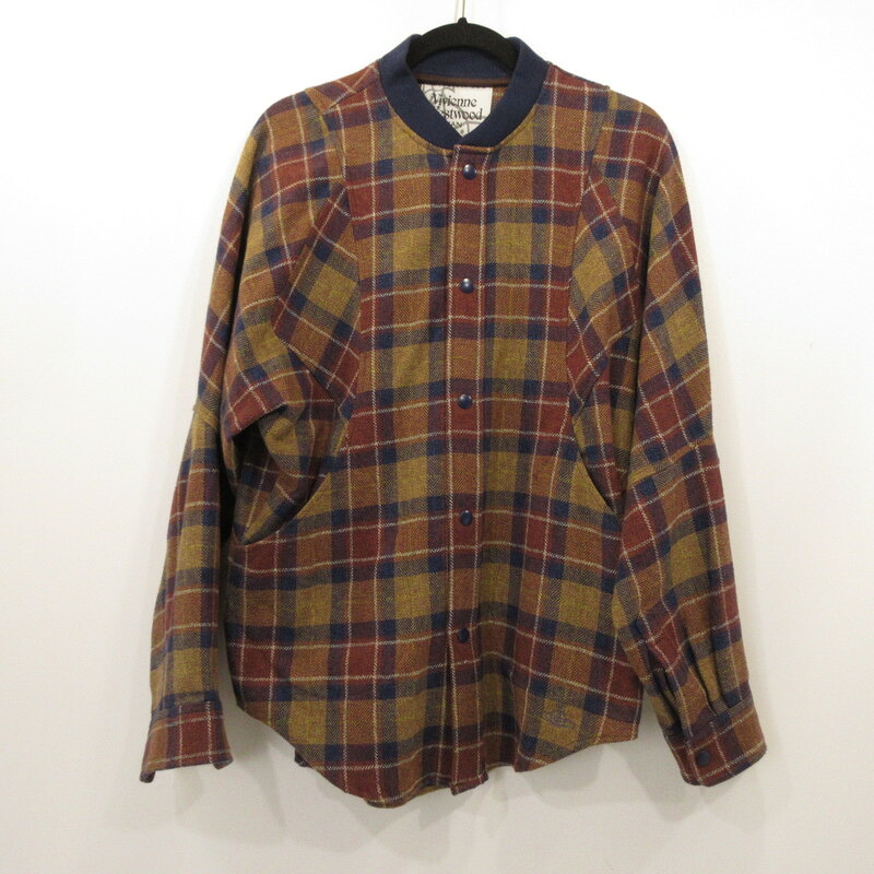 【中古】Vivienne Westwood MAN | ヴィヴィアンウエストウッドマン PIERPOINT BLOUSON 余分の物トップス 299028 2404 大いさ：46【姫路東店】 その他-トップス-メンズファッション